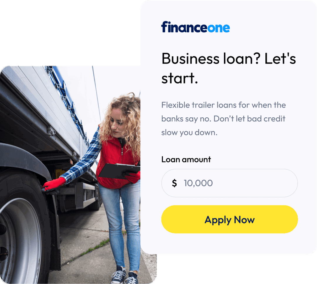 Finance One Commercial Trailer Loan