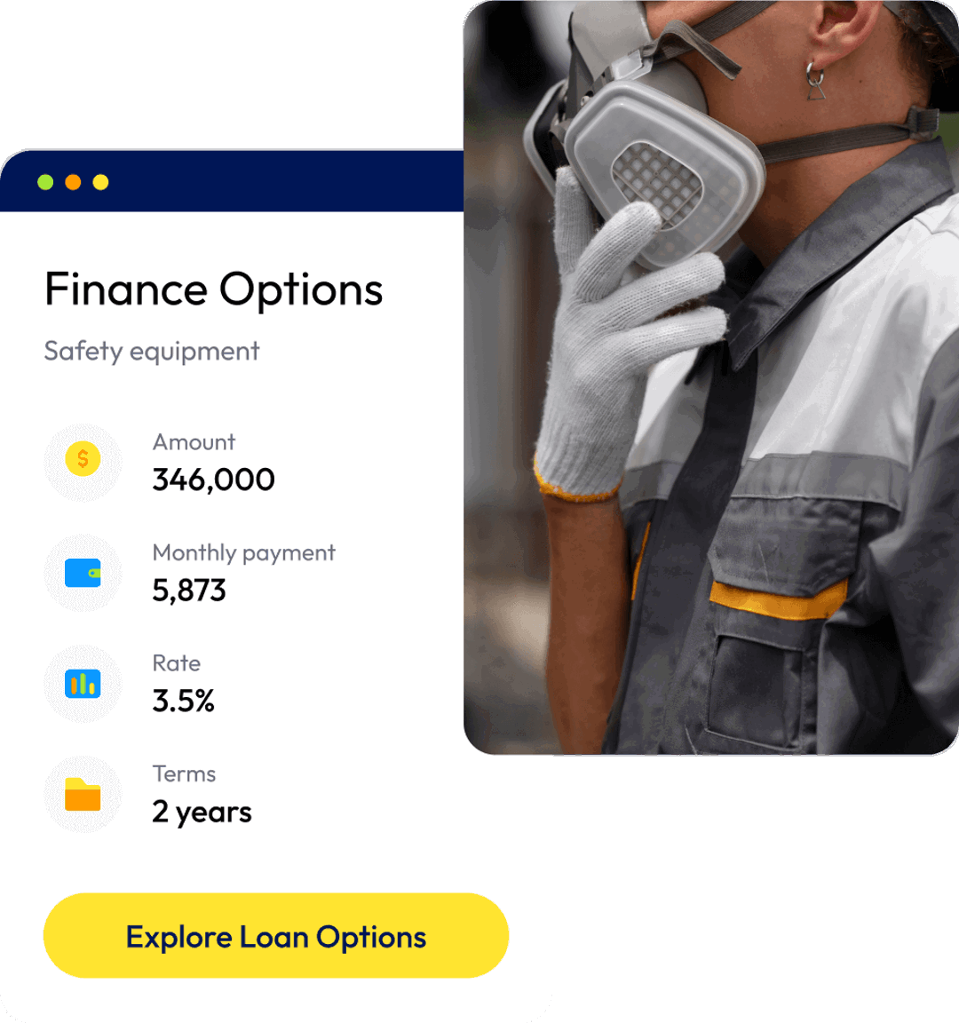 Can I apply for a Business Equipment Loan?