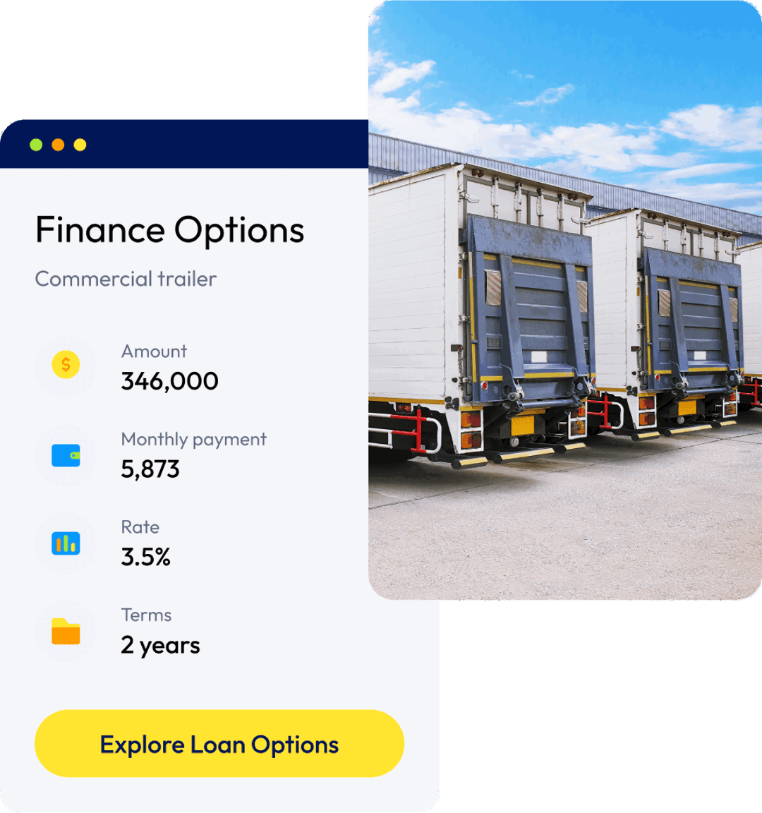 Can I apply for a  Commercial Tractor Loan?