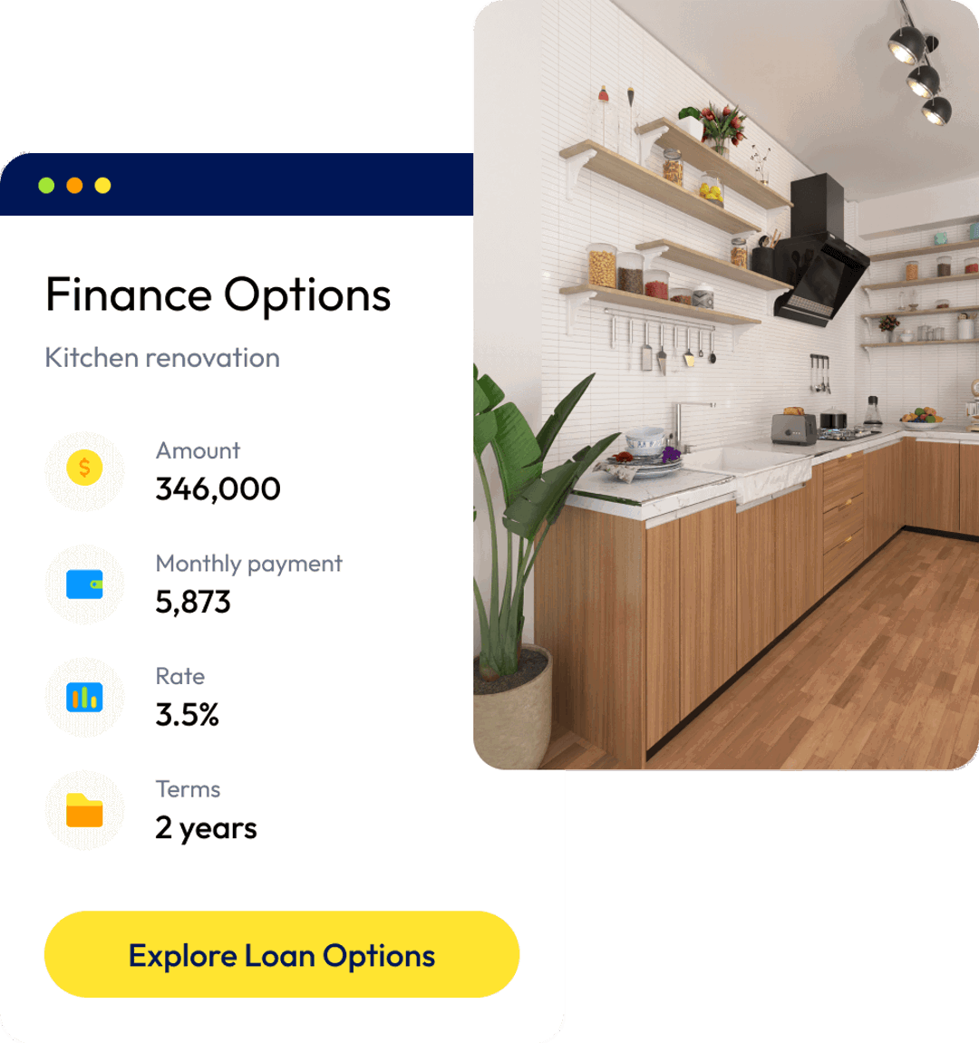 Can I apply for a  Home Renovation Loan?