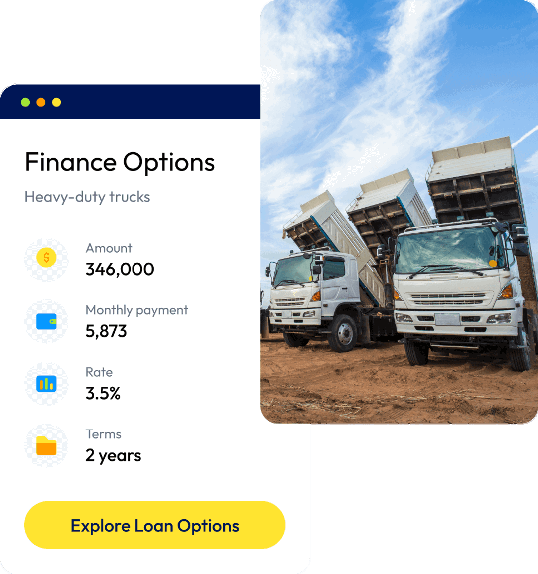 Can I apply for a  Commercial Tractor Loan?